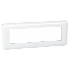 Рамка Legrand Mosaic 8 модулей горизонтальня белая