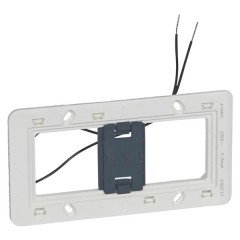 Суппорт Legrand Batibox 5 или 2х2 модуля вертикальный с подсветкой 0,03Вт