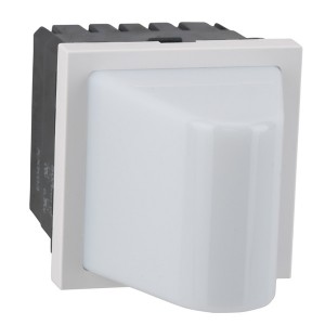 Купить Малое световое табло с подсветкой белым светодиодом Legrand Mosaic 230В  2 модуля