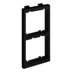 Адаптер для перехода с S-модуля 52x108мм на 2 модуля K45 45х45мм вертикально Simon Connect, графит