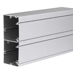 Алюминиевый кабель-канал 130х55мм Simon Connect K45 две секции (кабельный короб)