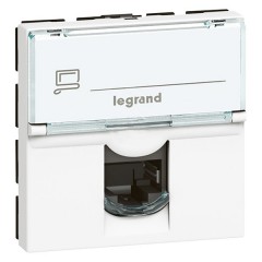 Розетка RJ45 Legrand Mosaic кат.5е FTP 2М