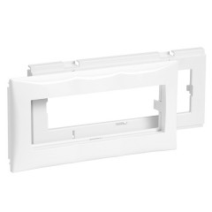 Суппорт с рамкой 3 поста в кабель-канал с крышкой 75мм  для W45 SE Ultra (кабельный короб)