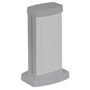 Обзор Универсальная мини-колонна Legrand алюминиевая с крышкой из алюминия 1 секция  0,3 метра, алюминий