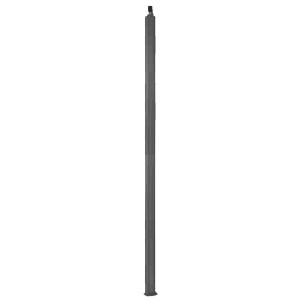 Купить Универсальная колонна Legrand алюминиевая с крышкой из алюминия 1 секция  (4,02-5,3м), черный