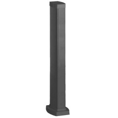 Мини-колонна Legrand Snap-On  алюминиевая с крышкой из пластика 2 секции высота 0,68м, черный
