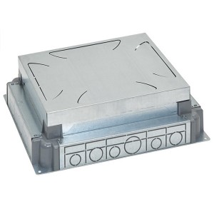 Обзор Монтажная коробка для бетонных полов Legrand стандартная нерегулируемая 65-90 mm 18м