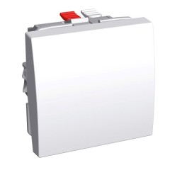 Переключатель 16А Altira Schneider Electric белый 2 модуля