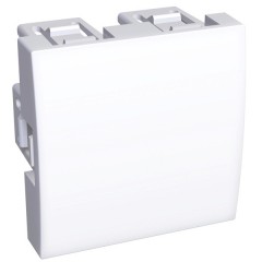 Заглушка 45х45 Altira Schneider Electric белый 2 модуля