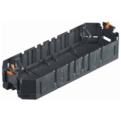 Универсальная монтажная коробка OBO Bettermann UT4 4xModul45 для установки в лючок, без накладки