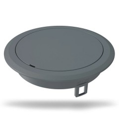 Лючок OBO Bettermann GES R2, 40х140 мм, глухой (полиамид, серый)