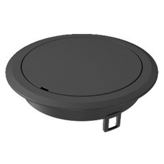 Лючок OBO Bettermann GES R2, 40х140 мм, глухой (полиамид, черный)