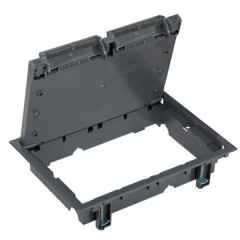 Сервисный люк Simon Connect на 6 S-модуля без днища посадка 210х300мм, серый