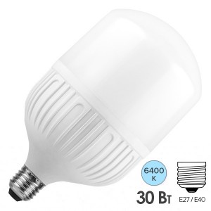 Купить Лампа светодиодная LED Feron LB-65 30вт 6400K 2800lm Е27/E40 дневной свет