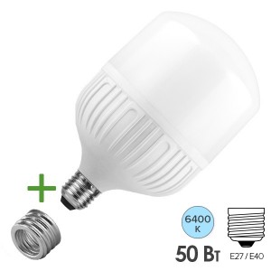 Лампа светодиодная LED Feron LB-65 50вт 6400K 4600lm Е27/Е40 дневной свет