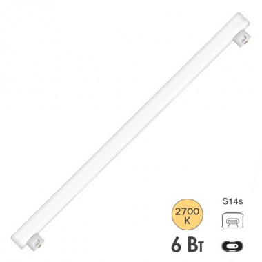 Отзывы Лампа светодиодная Osram LEDinestra 40 6W/827 FR 470lm 220V S14s 500mm