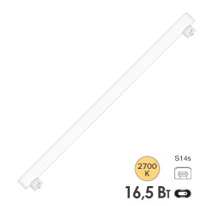 Купить Лампа светодиодная Osram LEDinestra 16.5W/827 DIM FR 1055lm 220V S14s 1000mm