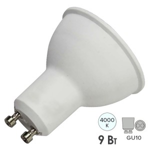 Купить Лампа светодиодная Feron MR16 LB-560 9W 4000K 780Лм 220V GU10 белый свет