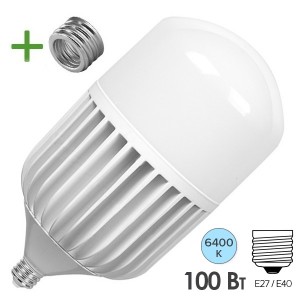 Купить Лампа светодиодная LED Feron LB-65 100W 6400K 230V 9100Lm Е27/Е40 дневной свет