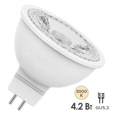 Обзор Лампа светодиодная Osram LED LS MR16 3536 4.2W/830 (35W) 12V 36° GU5.3 350lm 15000h