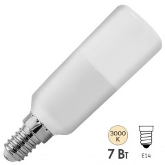 Лампа GE T32 LED7 STIK 7W 830 100-240V E14 F 550lm d32x103mm Tungsram