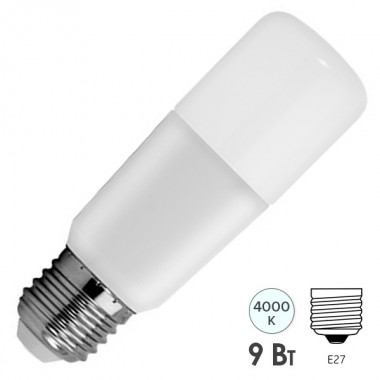 Купить Лампа GE LED9/STIK/840 230V E27 BX 850lm d38x115.5mm Tungsram
