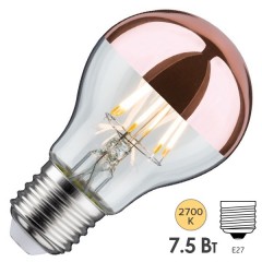 Лампа филаментная светодиодная Paulmann LED  7,5W 2700K E27 медное покрытие