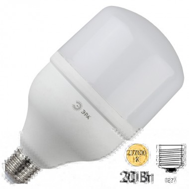Отзывы Лампа светодиодная ЭРА LED POWER T80 20W 2700K E27 562934