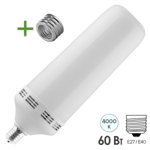 Лампа светодиодная LED Feron LB-650 60W 4000K 230V 5700Lm Е27/Е40 белый свет
