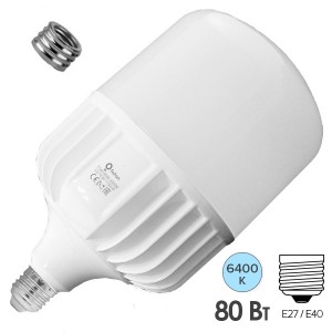 Купить Лампа светодиодная FL-LED T140 80W 6400К E27 + Е40 230V 7700Lm t<+40°C D140x240mm