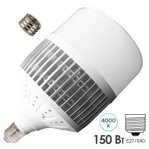Лампа светодиодная FL-LED T170 150W 4000К E27 + Е40 230V 14400Lm t<+40°C D167x280mm