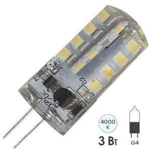 Отзывы Лампа светодиодная ЭРА LED JC-3W-12V-840-G4 белый свет 734183