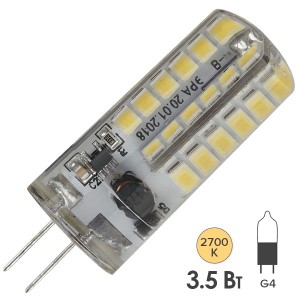 Отзывы Лампа светодиодная ЭРА LED JC-3,5W-12V-827-G4 теплый свет 734213