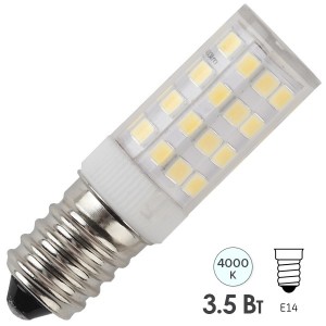 Лампа светодиодная ЭРА LED T25-3,5W-CORN-840-E14 белый свет 732905