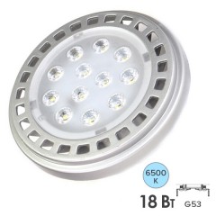 Лампа светодиодная Foton FL-LED AR111 18W 6500K 30° 12V 1400lm G53 холодный свет