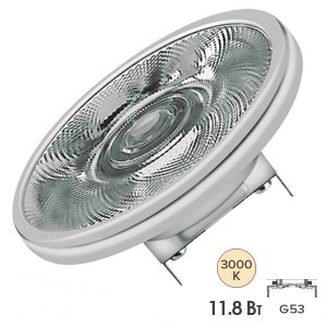 Лампа светодиодная Osram LED PARATHOM PRO AR111 LED 50 11,8W/930 12V 24° G53 650lm DIM