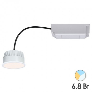 Обзор Светодиодный модуль Coin ZigBee tw LED 6,8W 2700-6500K 230V 470Lm