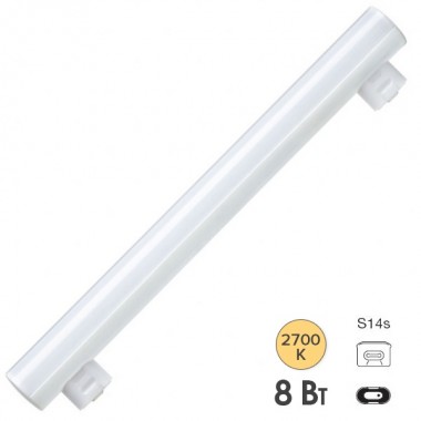 Отзывы Лампа светодиодная LED Linienlampe 8W 2700K S14s 300mm