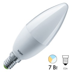 Лампа Navigator 61 624 NLL-C37-7-230-3COLOR-E14 с изменяемой цветовой температурой 2700/4000/6500K