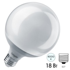 Лампа Navigator 14 165 NLL-G120-18-230-4K-E27 (шар)