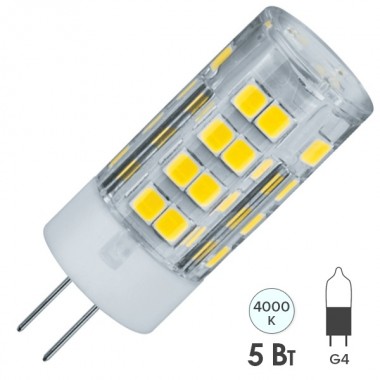 Отзывы Лампа Navigator 61 484 NLL-P-G4-5-230-4K (Поликарбонат)