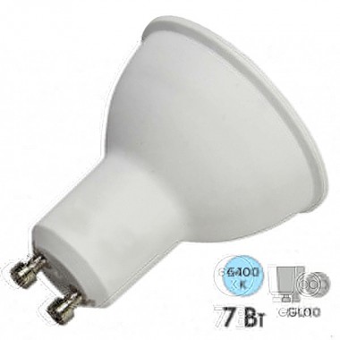 Купить Лампа светодиодная Feron MR16 LB-26 7W 4000K 560Лм 220V GU10 белый свет