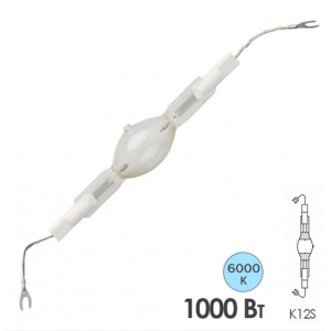 Обзор Лампа металлогалогенная Osram HQI-TS 1000W/D/S 9,6A 6100K K12S (МГЛ)